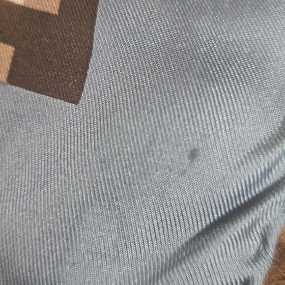 Vintage Christian Dior Silk Scarf 70s 1970s 80s 1980s Handkerchief Retro Dots - Picture 9 of 9